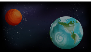Mutropolis Background Planets