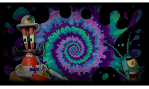 Krabs Plancton Background