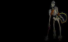 Ambermoon Skeleton Background