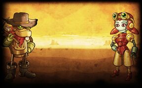 Steamworld Dig - Rusty and Dorothy
