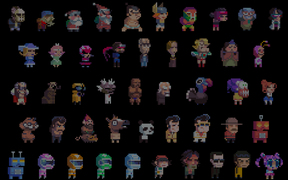 Death Road Special Characters