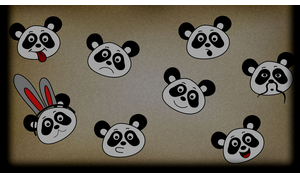 Pack of pandas