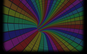 Color tunnel background