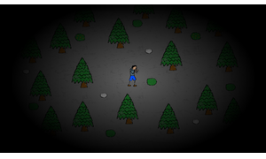 Hero Boy Spooky Forest