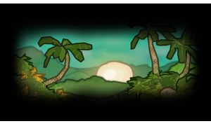 Tropical Islands Backdrop