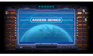 Access Denied - Hologram monitor