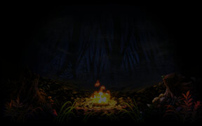 The Vagrant background titlescreen
