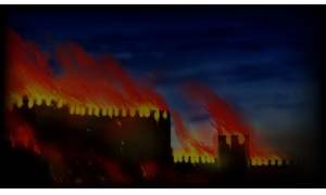 Castle on Fire