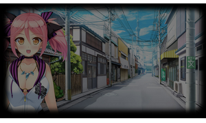 Akane and the Old Town