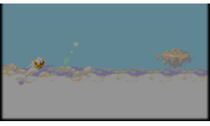 8-Bit Adventures 2 Floating Continent Background